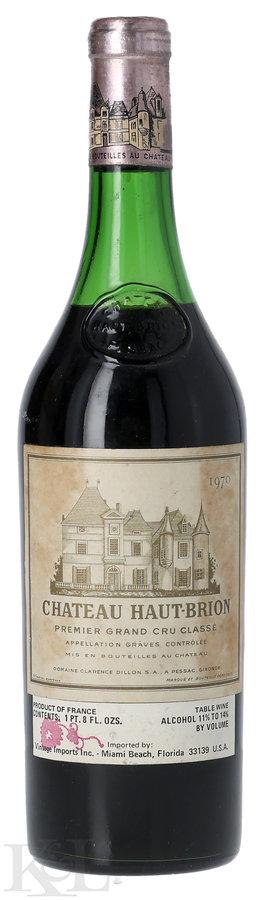 1970 Haut-Brion, Graves (Pessac-Léognan)