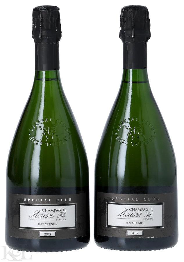 2012 Moussé Fils "Les Fortes Terres" Special Club Extra Brut Blanc de Noirs Champagne