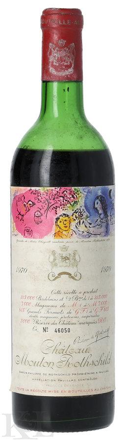 1970 Mouton Rothschild, Pauillac