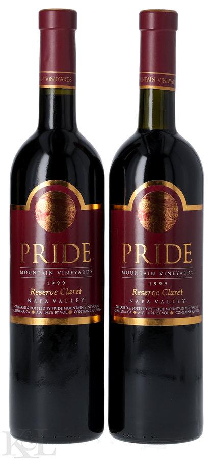 1999 Pride Mountain "Reserve" Napa Valley Claret