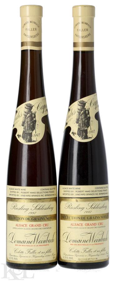 1997 Domaine Weinbach "Clos des Capucins-Selection de Grains Nobles" Riesling Schlossberg (500ml)