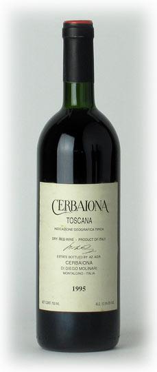 1995 Cerbaiona (Molinari) Rosso di Montalcino