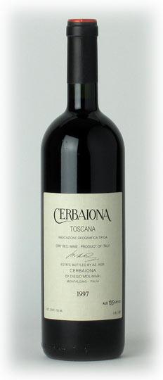 1997 Cerbaiona (Molinari) Rosso di Montalcino