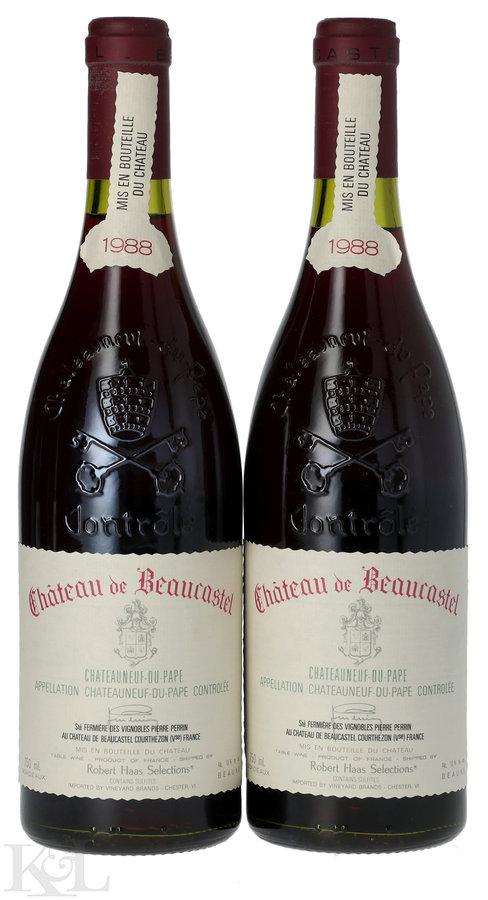 1988 Château de Beaucastel Châteauneuf-du-Pape