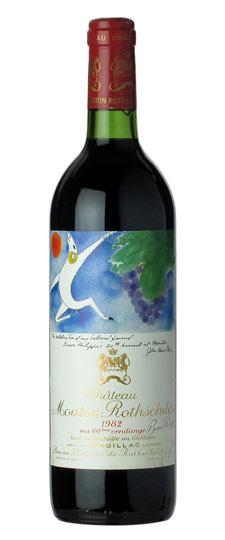 1982 Mouton-Rothschild, Pauillac (lightly bin-soiled & scuffed label)