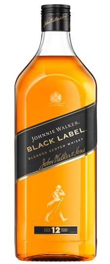 Johnnie Walker Black Label 12 Year Old Blended Scotch Whisky (1.75L)