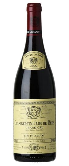 2002 Domaine Louis Jadot Chambertin-Clos de Bèze Grand Cru - SKU 