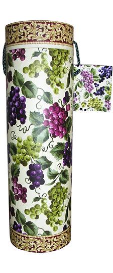 Wine Tube Gift Box 16213 Grape Vines