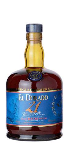 El Dorado 21 Year Old Demerara Guyana Rum (750ml)