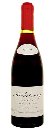 1988 Domaine Leroy Richebourg Grand Cru - SKU 1040542