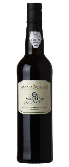 Cossart Gordon 10-year-old Bual Madeira (500ml)