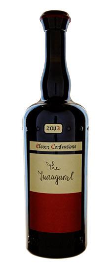 2003 Sine Qua Non "The Inaugural - Eleven Confessions" Syrah