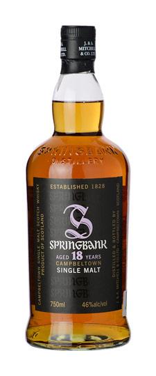 Springbank 18 Year Old Campbeltown Single Malt Scotch Whisky (700ml)
