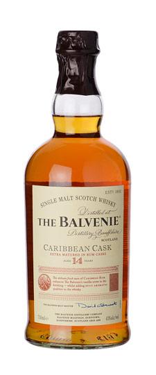 Balvenie 14 Year Old Caribbean Rum Cask Single Malt Scotch Whisky (750ml)