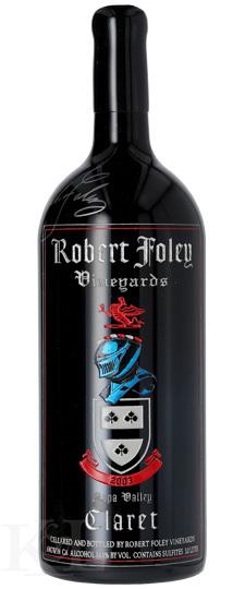 2003 Robert Foley Napa Valley Claret (3L) (etched & signed bottle)