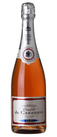 Charles de Cazanove Brut Rosé Champagne