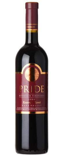 2002 Pride Mountain "Reserve" Napa Valley Claret