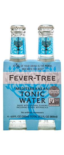 Fever-Tree Mediterranean Tonic Water (6.8oz 4-pk)