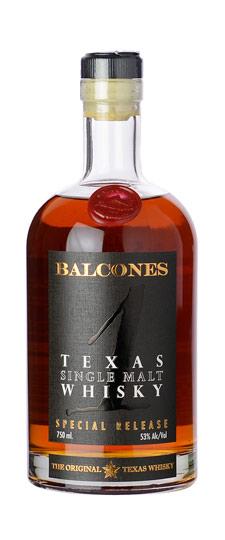 Balcones "Texas 1" Single Malt Whiskey