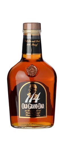 Old Grand-Dad (OGD) 114 Proof Kentucky Straight Bourbon Whiskey (750ml)