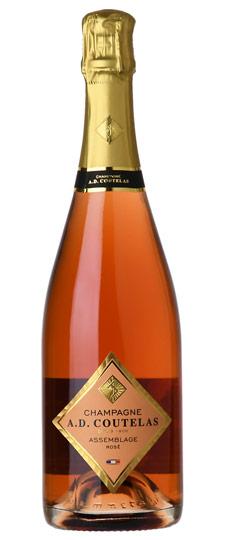 A.D. Coutelas Brut Rosé Champagne