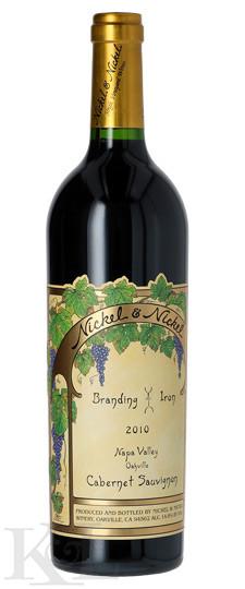 2010 Nickel & Nickel "Branding Iron Vineyard" Oakville Cabernet Sauvignon