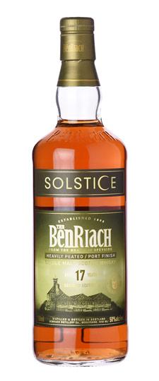BenRiach 17 Year Old "Solstice" Single Malt Scotch Whisky