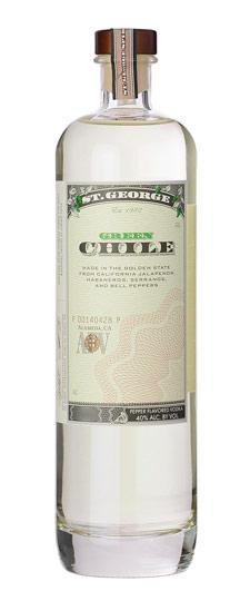St. George Green Chile Vodka (750ml)