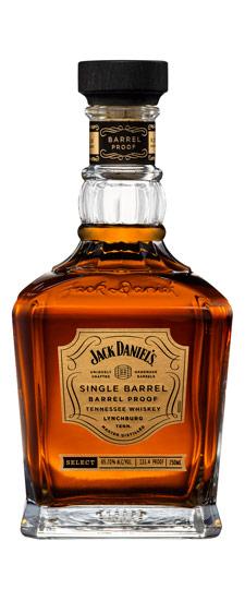 Jack Daniel's "Barrel Proof" Single Barrel Select Tennessee Whiskey (750ml)