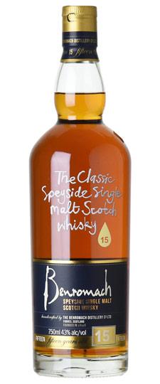 Benromach 15 Year Old Speyside Single Malt Scotch Whisky (700ml)