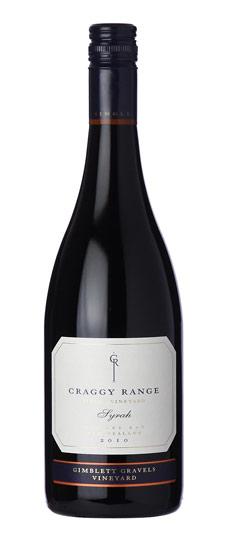 2010 Craggy Range "Gimblett Gravels Vineyard" Syrah Hawke's Bay
