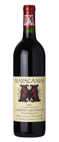 2001 Mayacamas Mount Veeder Cabernet Sauvignon