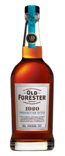 Old Forester "1920 Prohibition Style" Kentucky Straight Bourbon Whisky