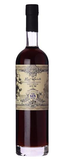 Lost Spirits Distillery "61% ABV" California Navy Style Rum