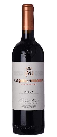 2012 Marqués de Murrieta Reserva Rioja
