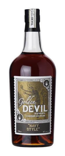 Golden Devil K&L Exclusive Dark Navy Strength Rum (750ml)