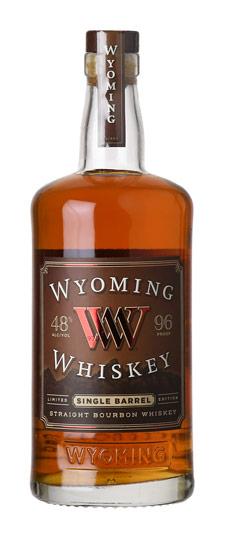 Wyoming Whiskey "Single Barrel" Straight Bourbon Whiskey