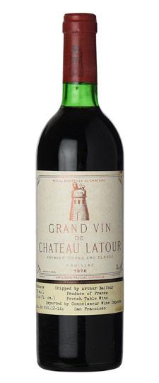 1976 Latour, Pauillac (very high shoulder, bin soiled label, depressed label,