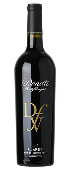 2016 Donati "Claret" Paicines Central Coast Bordeaux Blend
