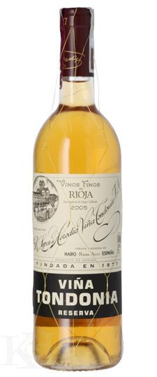 2005 Lopez de Heredia "Viña Tondonia" Blanco Reserva Rioja