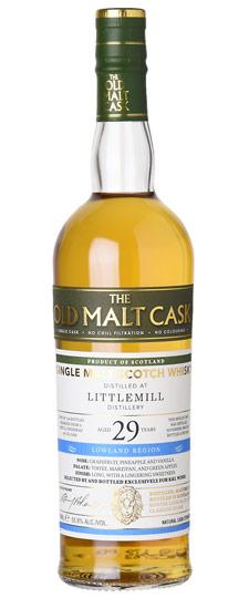 Littlemill "Old Malt Cask" 29 Year Old K&L Exclusive Single Barrel Cask Strength Single Malt Scotch Whisky