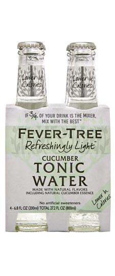 Fever-Tree Sparkling Cucumber Tonic Water (6.8oz 4-pk)