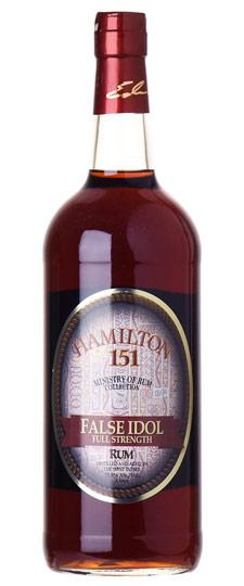 Hamilton "False Idol" 151 Full Proof Caribbean Blended Rum (1L) (Local Delivery Only - cannot ship)