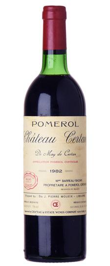 1982 Certan de May, Pomerol (bin-soiled label)