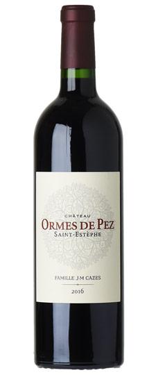 2016 Ormes de Pez, St-Estèphe