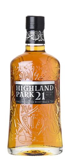 Highland Park 21 Year Old Isle of Orkney Single Malt Scotch Whisky (750ml)