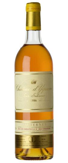 1986 d'Yquem, Sauternes (Very High Fill-Signs of Past Seepage)