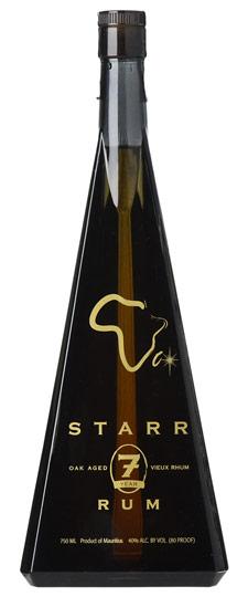 Starr 7 Year Old Ultra Superior Dark African Rum, Mauritius (750ml)