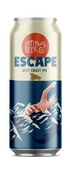 Offshoot (Bruery) "Escape" West-Coast IPA, California (16oz cans)