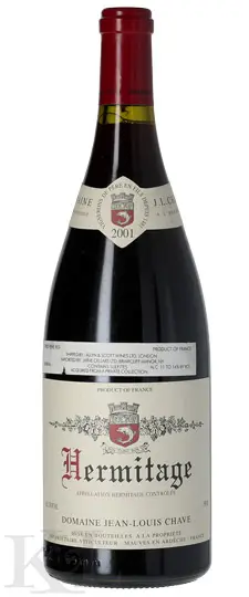 2001 Domaine Jean-Louis Chave Hermitage (1.5L) (signs of past seepage, lightly bin-soiled label)